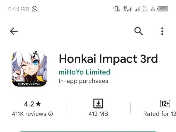 game 3d mobile - Honkai Impact 3