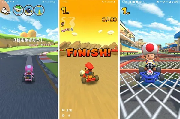 game 8x đời đầu - MARIO KART TOUR