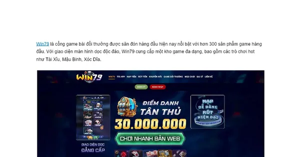 game bài đổi thường - Mậu Binh