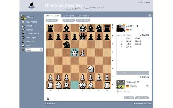 game cờ vua - Shredder Chess