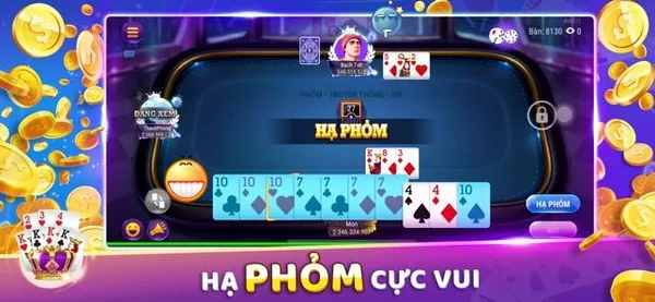 game phỏm - Phỏm Vui